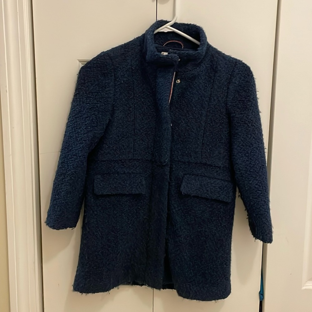 Tommy Hilfiger navy peacoat size 7 girls